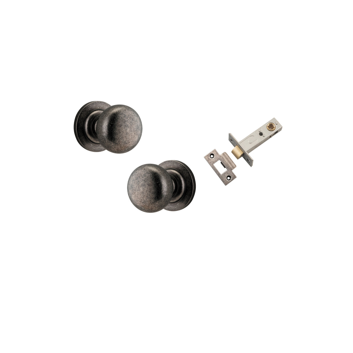 Iver Cambridge Round Rose Knob Set - Complete Kits