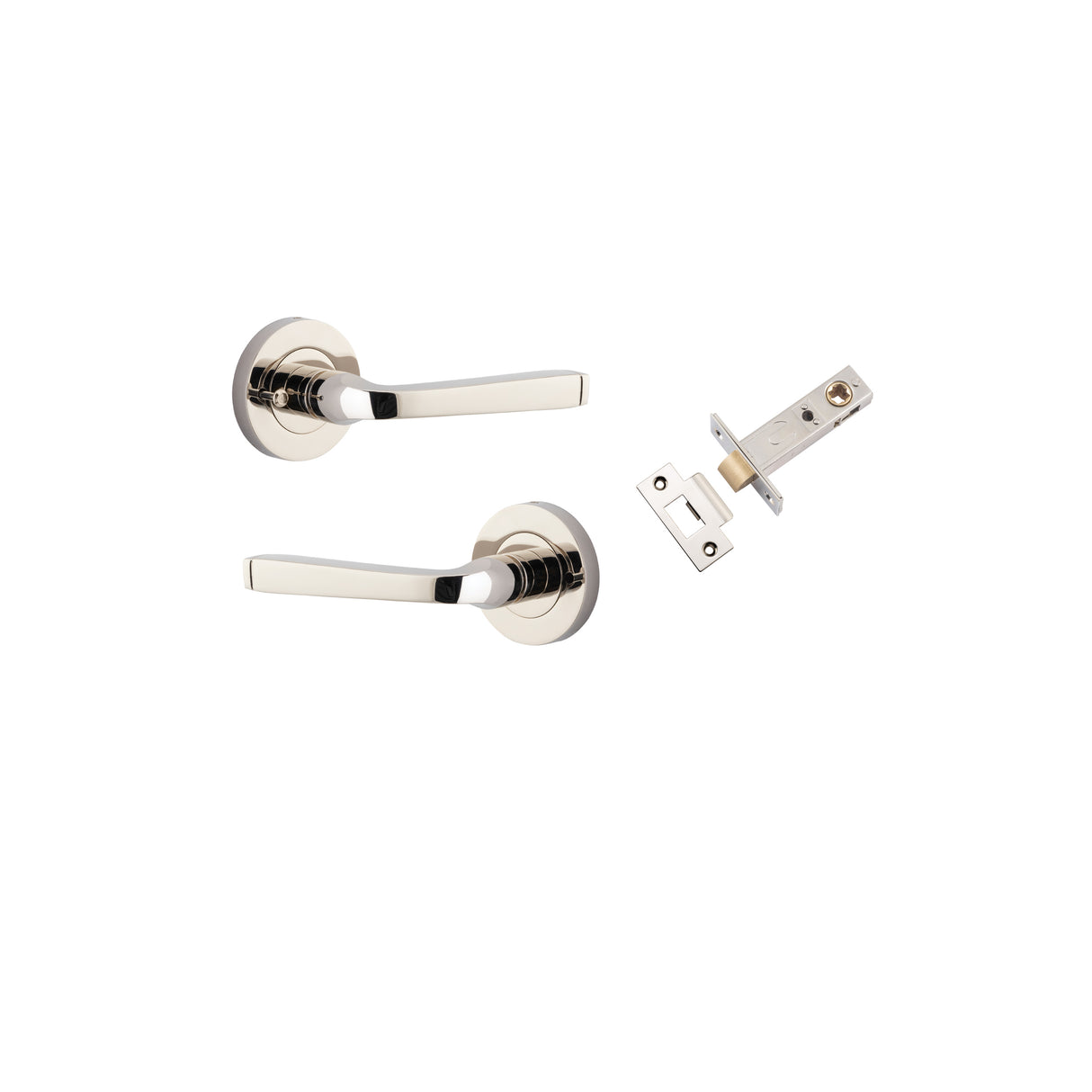 Iver Annecy Round Rose Lever Set - Complete Kits