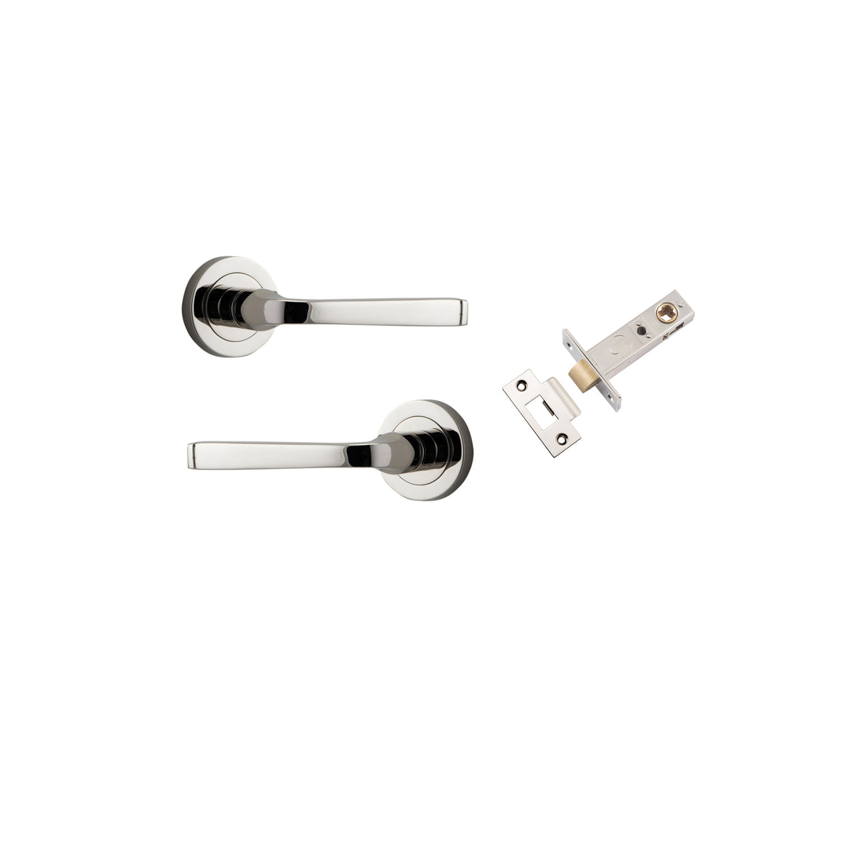 Iver Annecy Round Rose Lever Set - Complete Kits