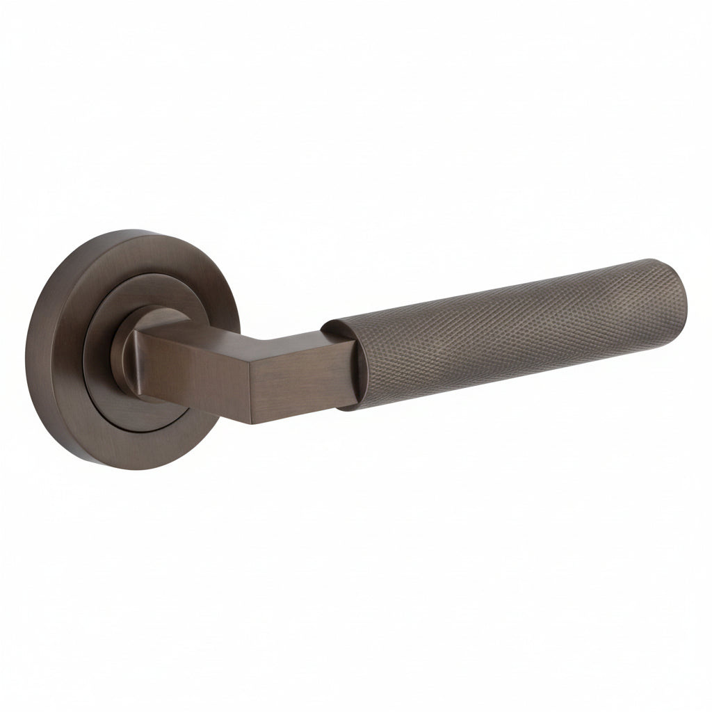 Iver Brunswick Round Rose Lever Set - Complete Kits