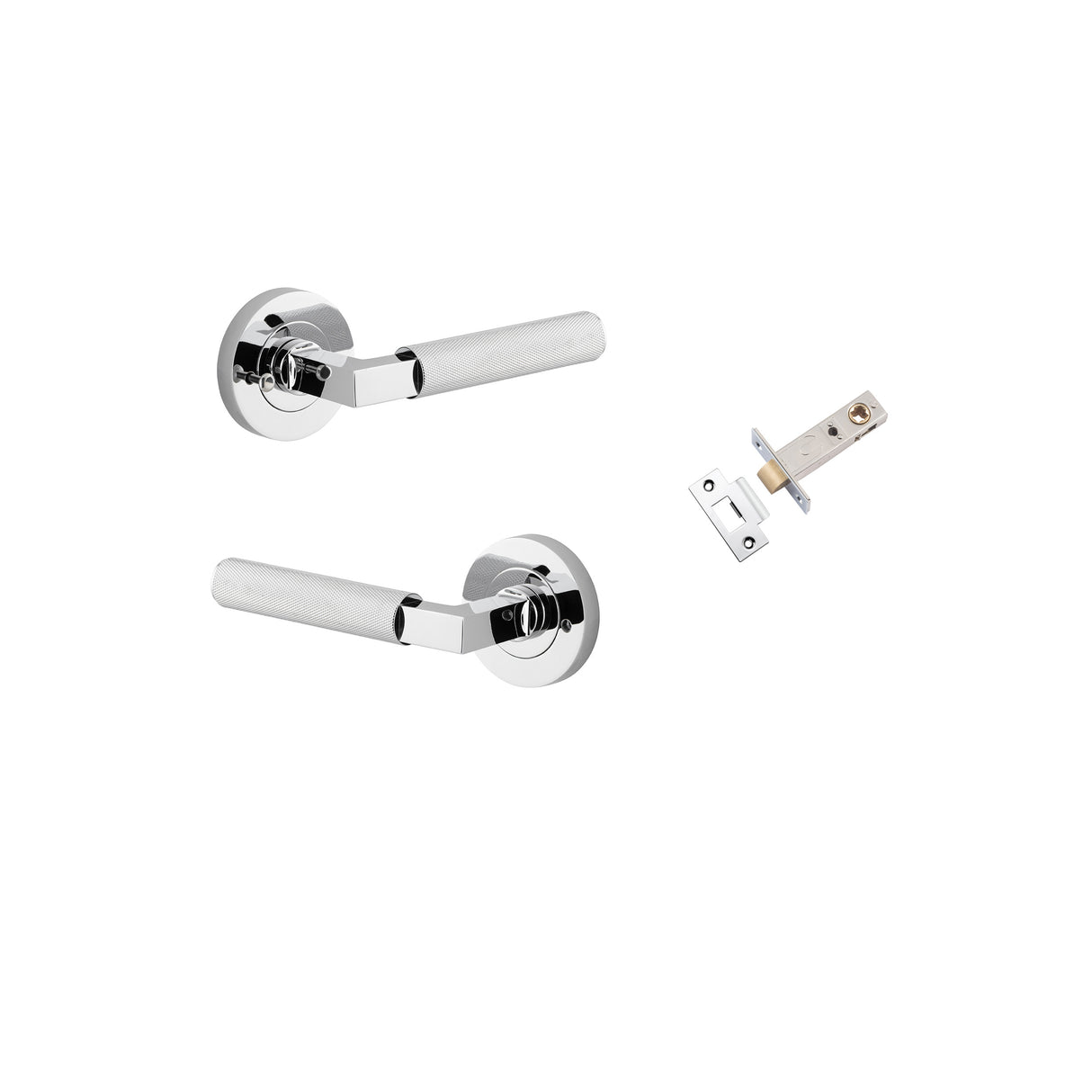 Iver Brunswick Round Rose Lever Set - Complete Kits