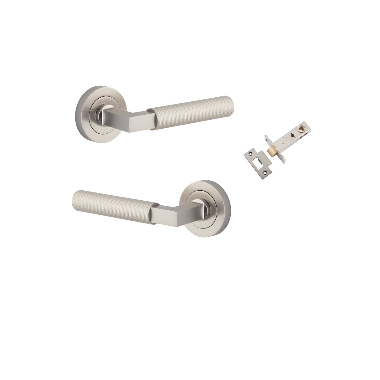 Iver Brunswick Round Rose Lever Set - Complete Kits
