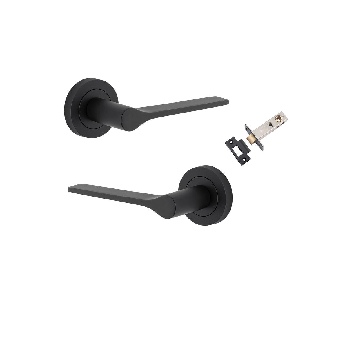 Iver Como Round Rose Lever Set - Complete Kits