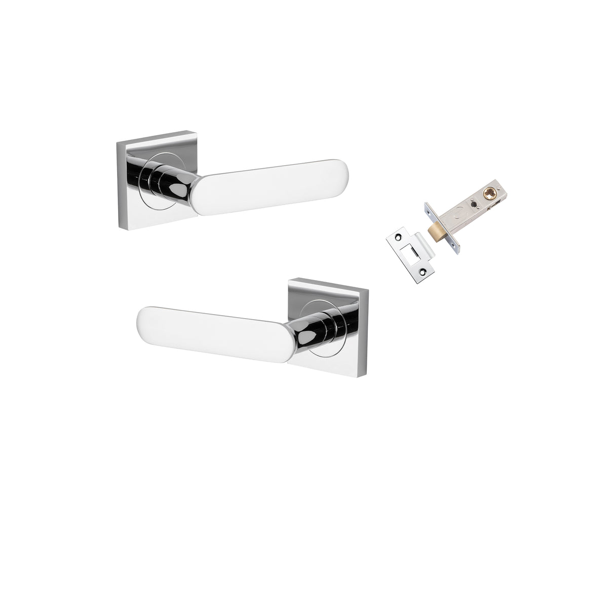 Iver Bronte Square Rose Lever Set - Complete Kits
