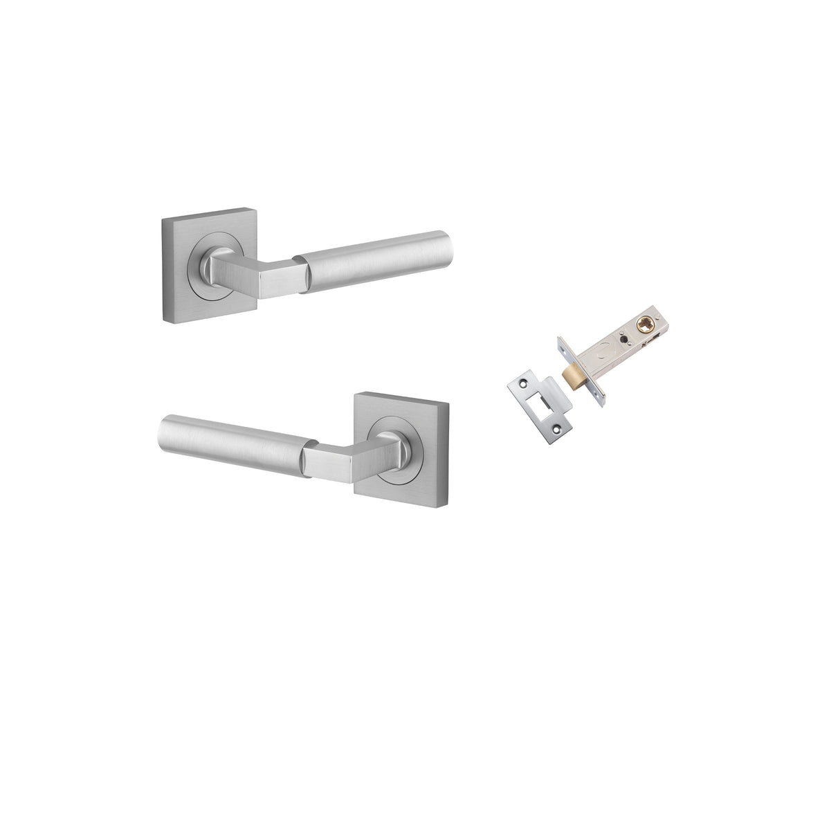 Iver Berlin Square Rose Lever Set - Complete Kits