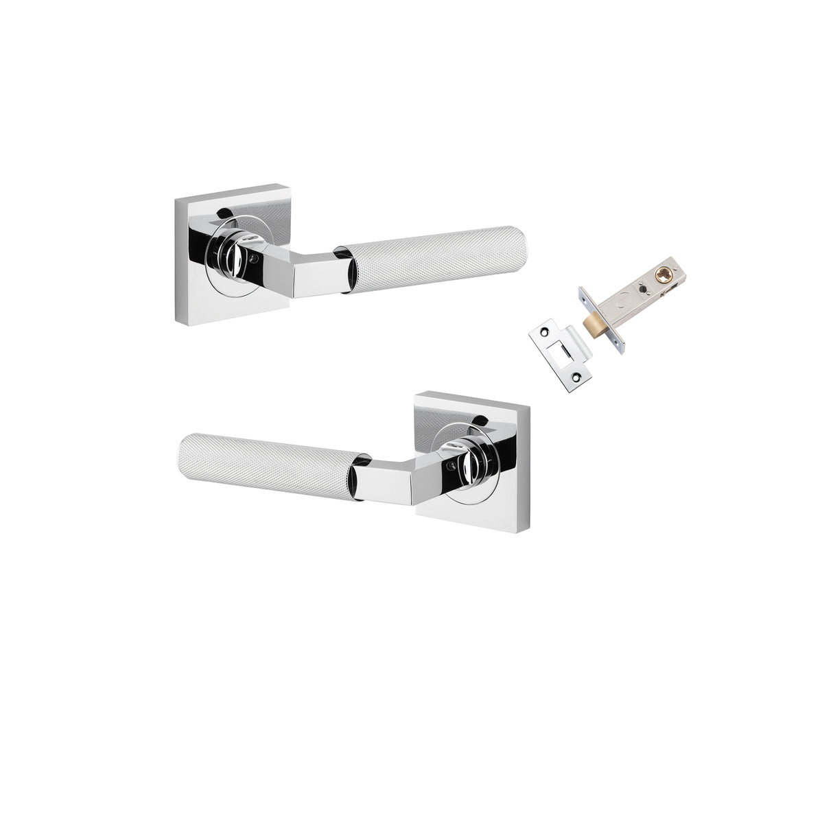 Iver Brunswick Square Rose Lever Set - Complete Kits