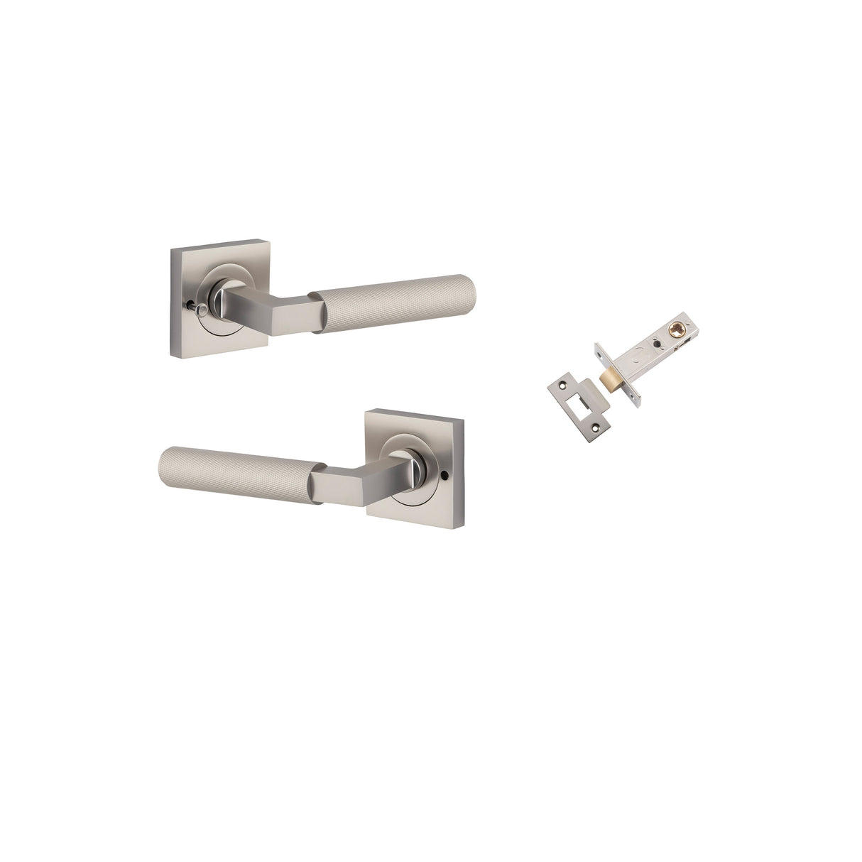 Iver Brunswick Square Rose Lever Set - Complete Kits