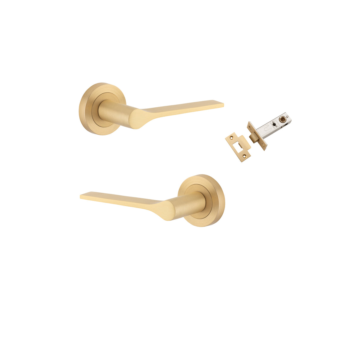 Iver Como Round Rose Lever Set - Complete Kits