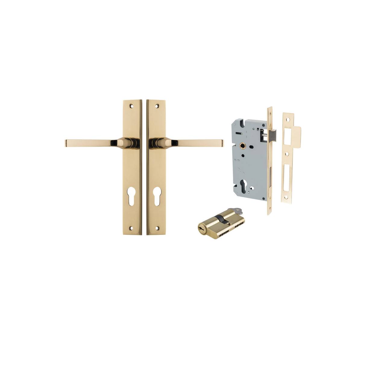 Iver Annecy Rectangular Backplate - Complete Kits
