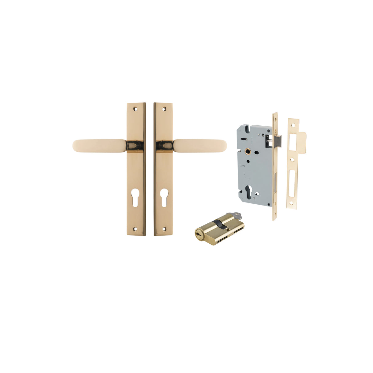 Iver Bronte Rectangular Backplate - Complete Kits