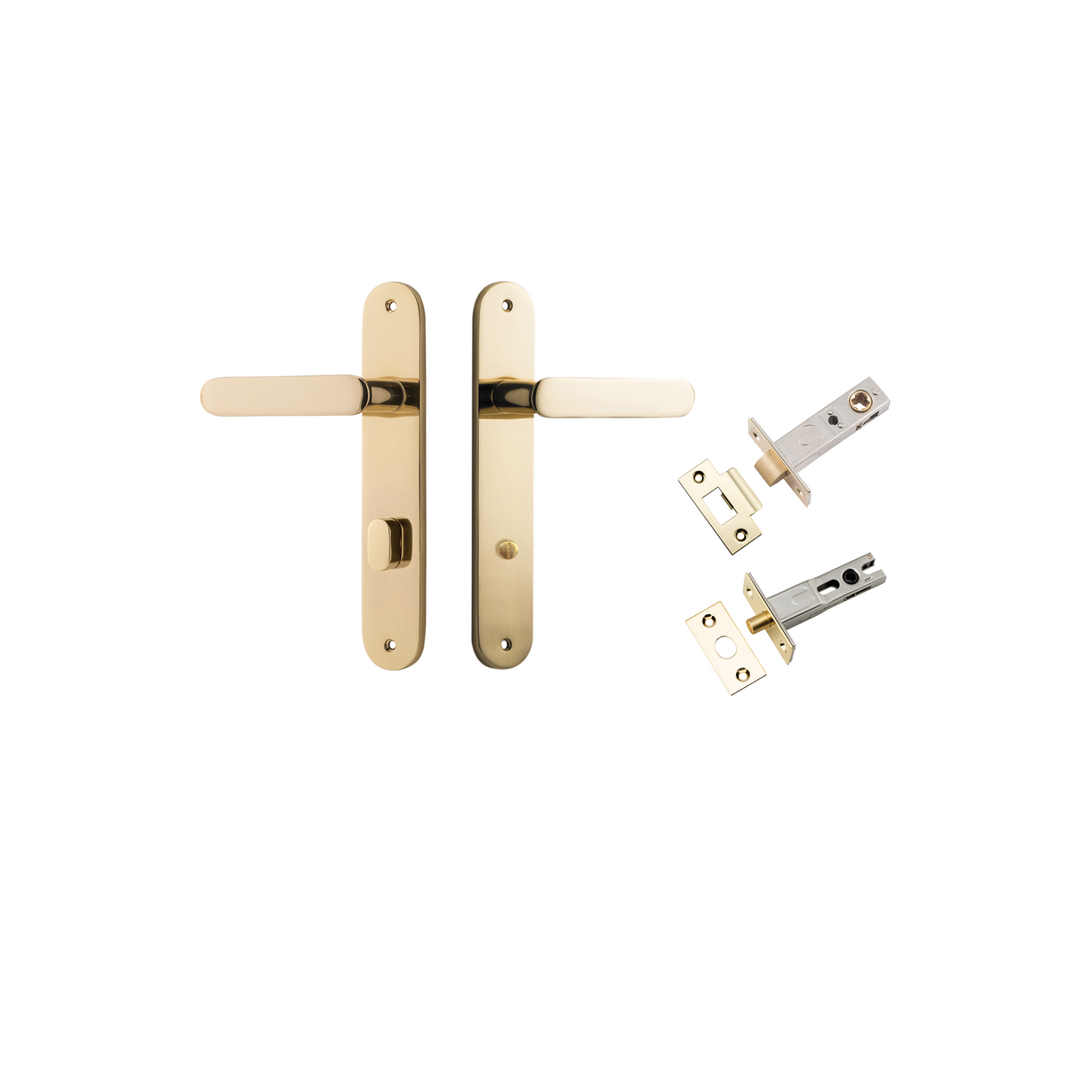 Iver Bronte Oval Backplate Lever - Complete Kits