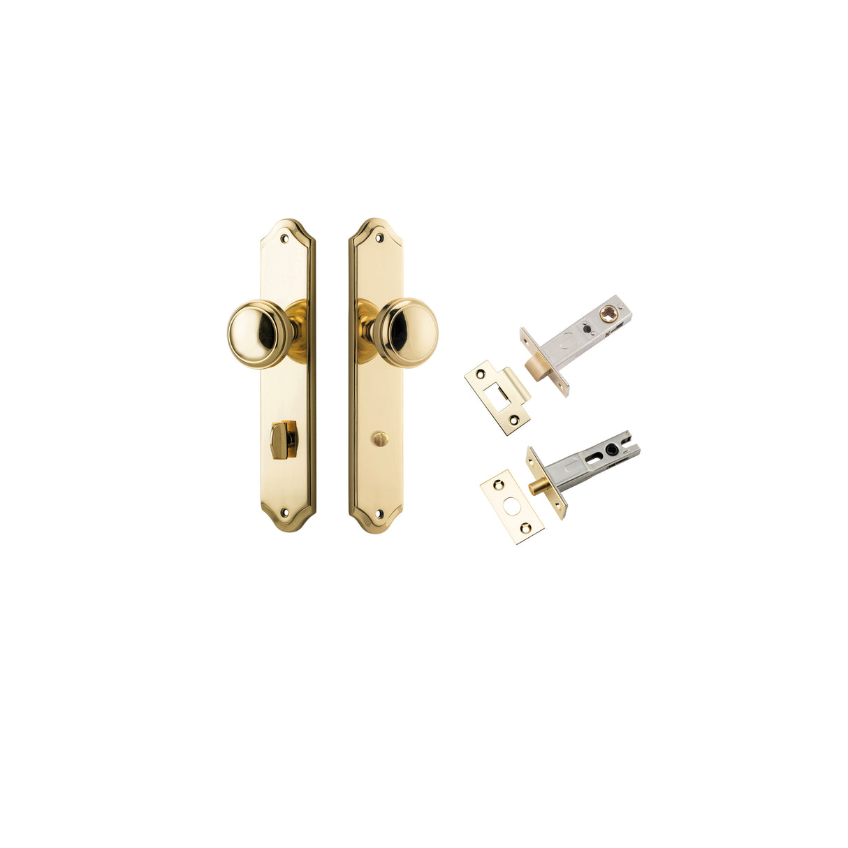 Iver Paddington Knob Shouldered Backplate - Complete Kits