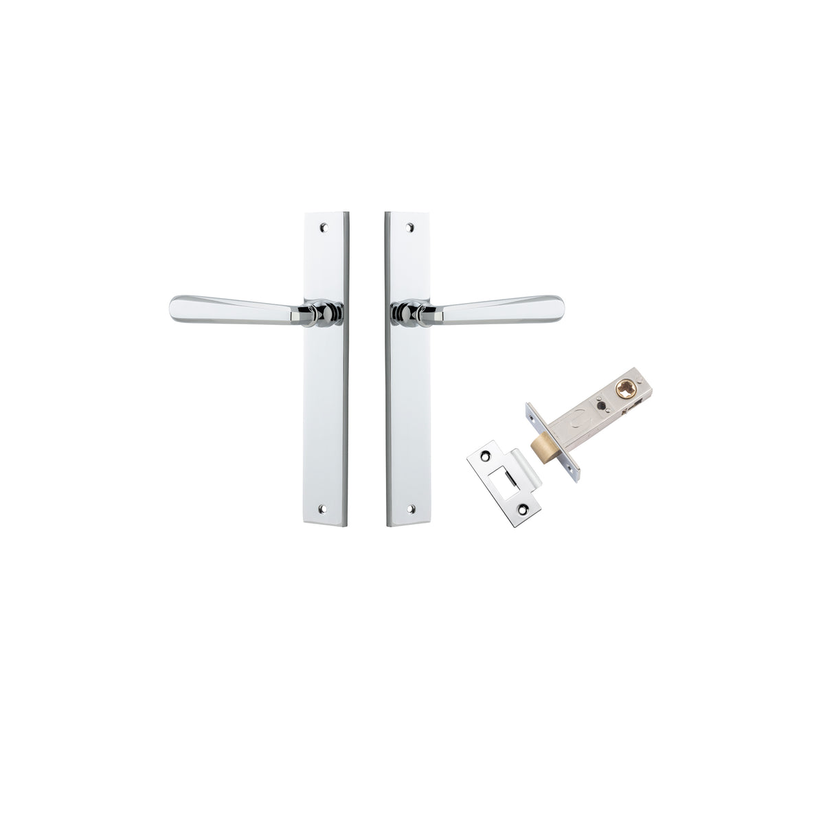 Iver Copenhagen Rectangular Backplate Lever - Complete Kits