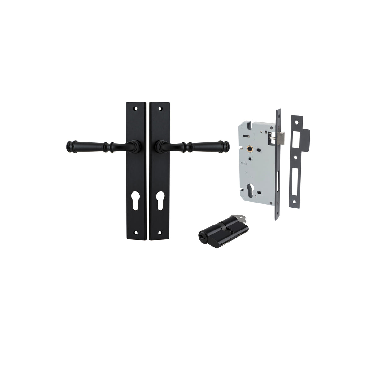 Iver Verona Rectangular Backplate - Complete Kits