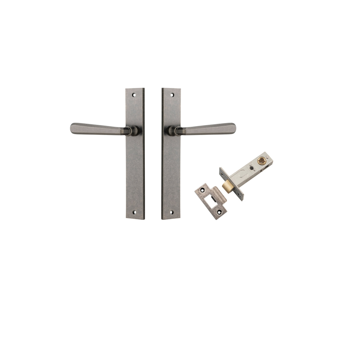 Iver Copenhagen Rectangular Backplate Lever - Complete Kits