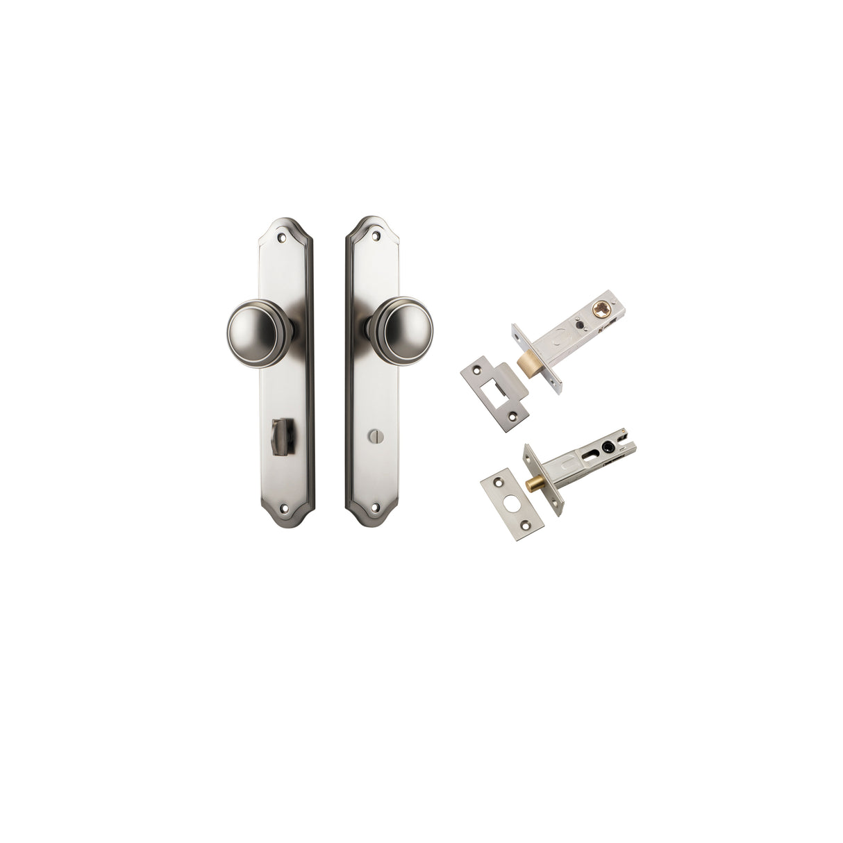 Iver Paddington Knob Shouldered Backplate - Complete Kits