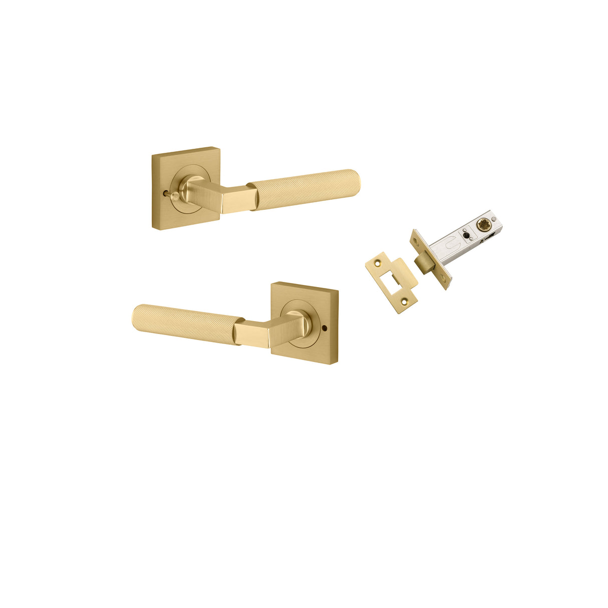 Iver Brunswick Square Rose Lever Set - Complete Kits