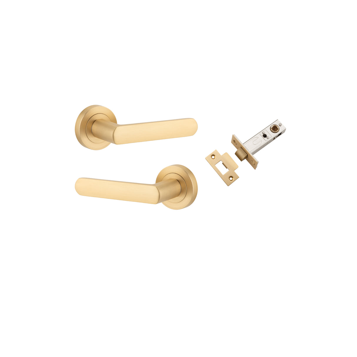 Iver Osaka Round Rose Lever Set - Complete Kits