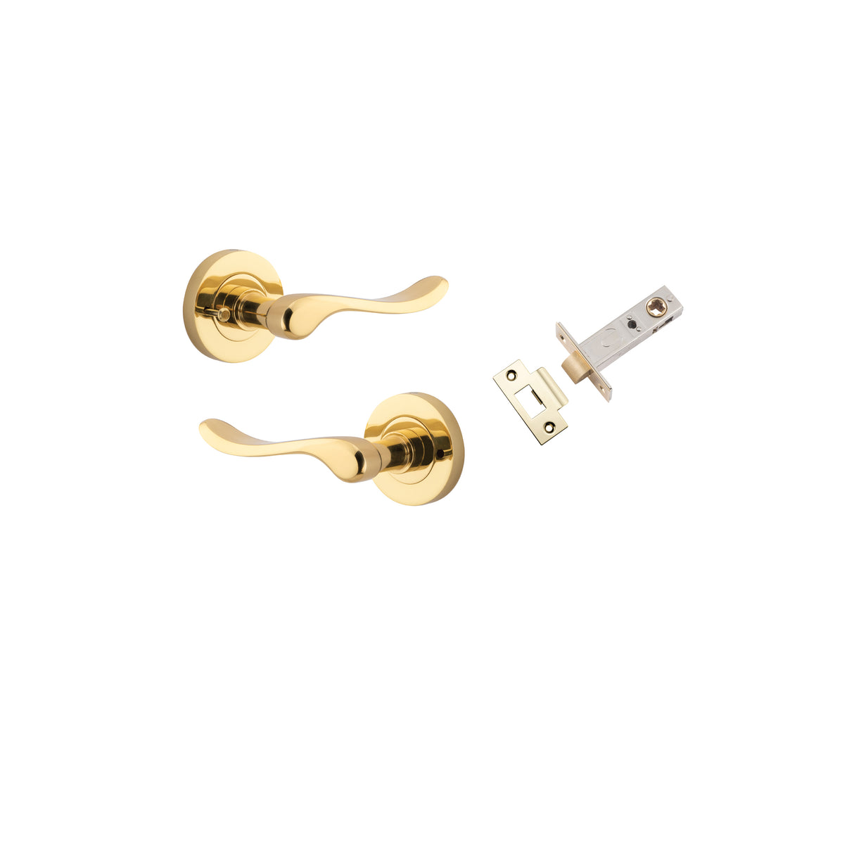 Iver Stirling Round Rose Lever Set - Complete Kits