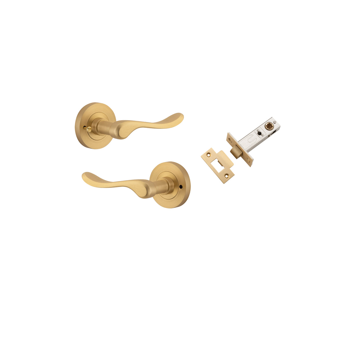 Iver Stirling Round Rose Lever Set - Complete Kits