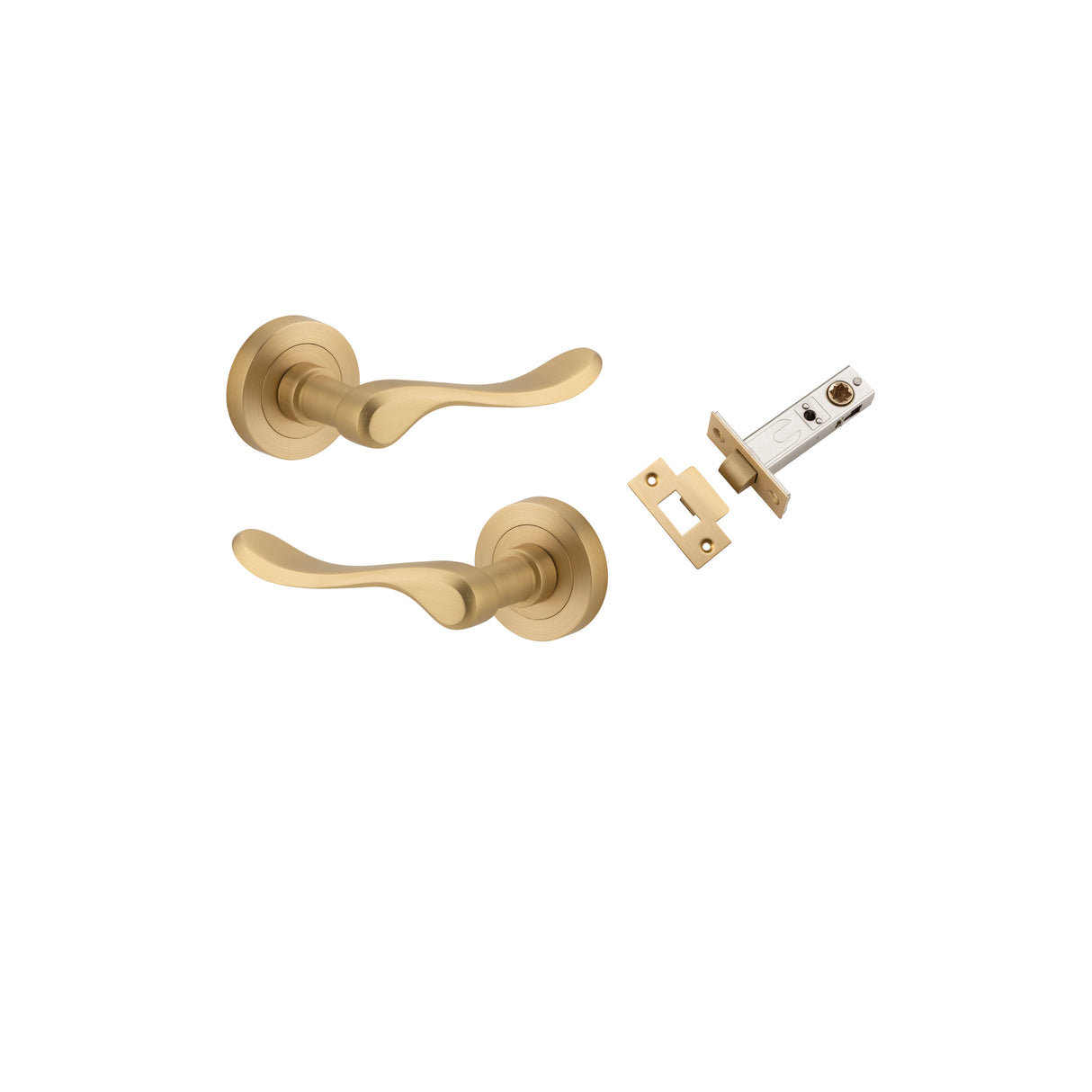 Iver Stirling Round Rose Lever Set - Complete Kits