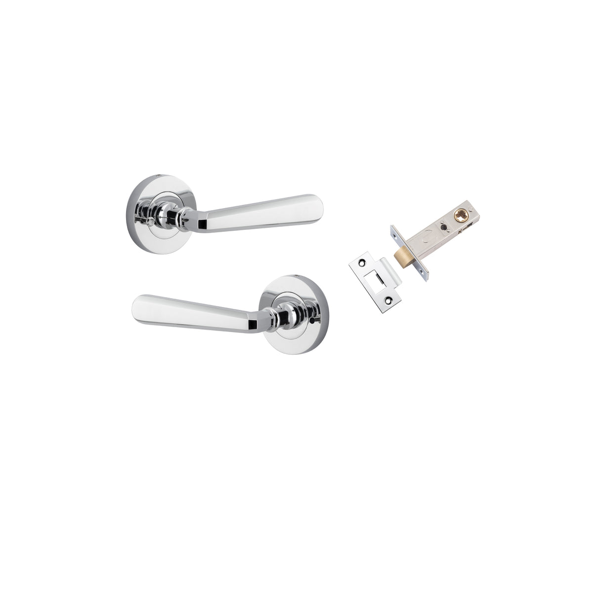 Iver Copenhagen Round Rose Lever Set - Complete Kits