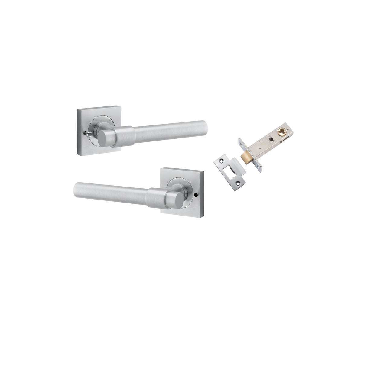 Iver Helsinki Square Rose Lever Set - Complete Kits