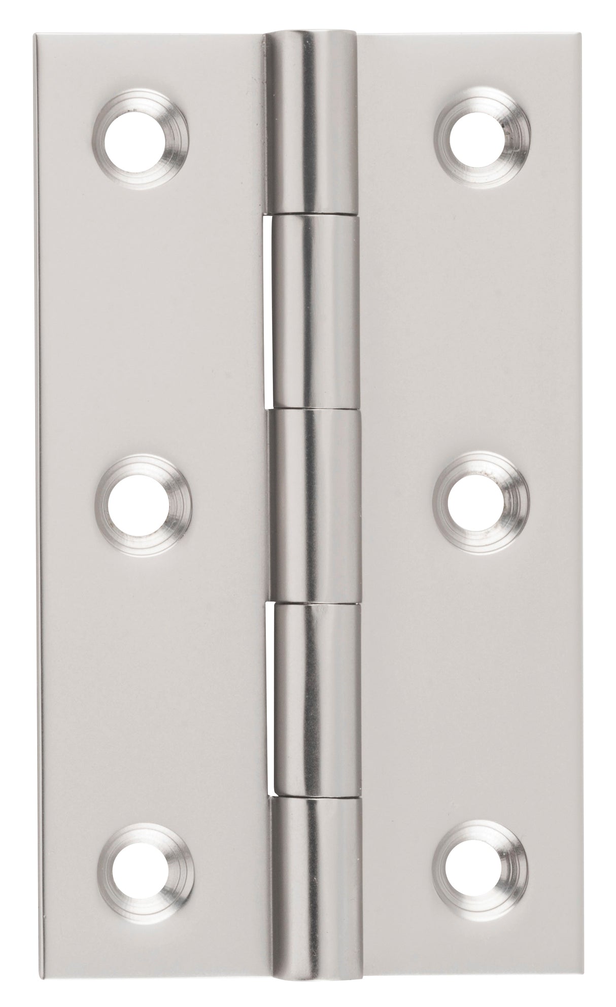 Tradco Fixed Pin Hinge Satin Nickel 89 x 50mm