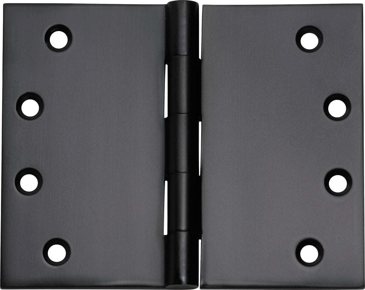 Tradco Hinge Broad Butt Matt Black 100 x 125mm