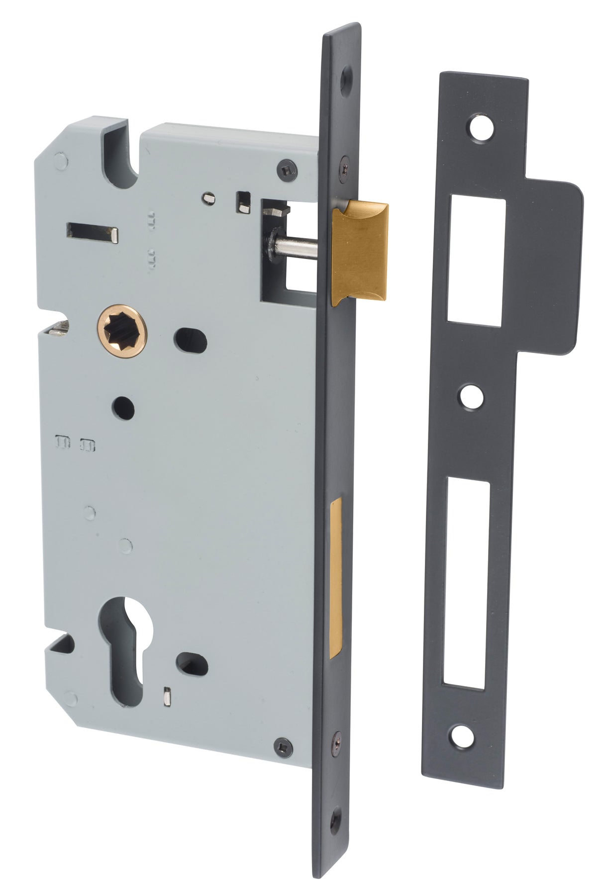 Iver Mortice Lock Euro 85mm - Long Body