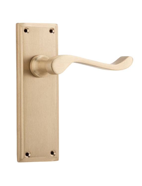 Tradco Camden Passage Lever, Satin Brass