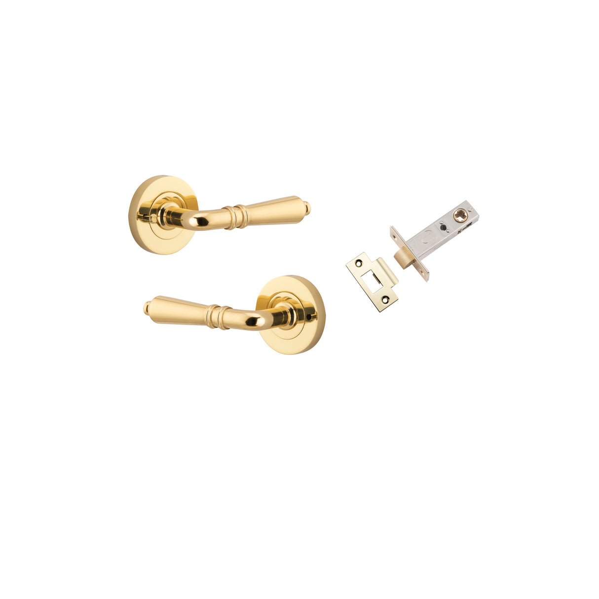 Iver Sarlat Round Rose Lever Set - Complete Kits