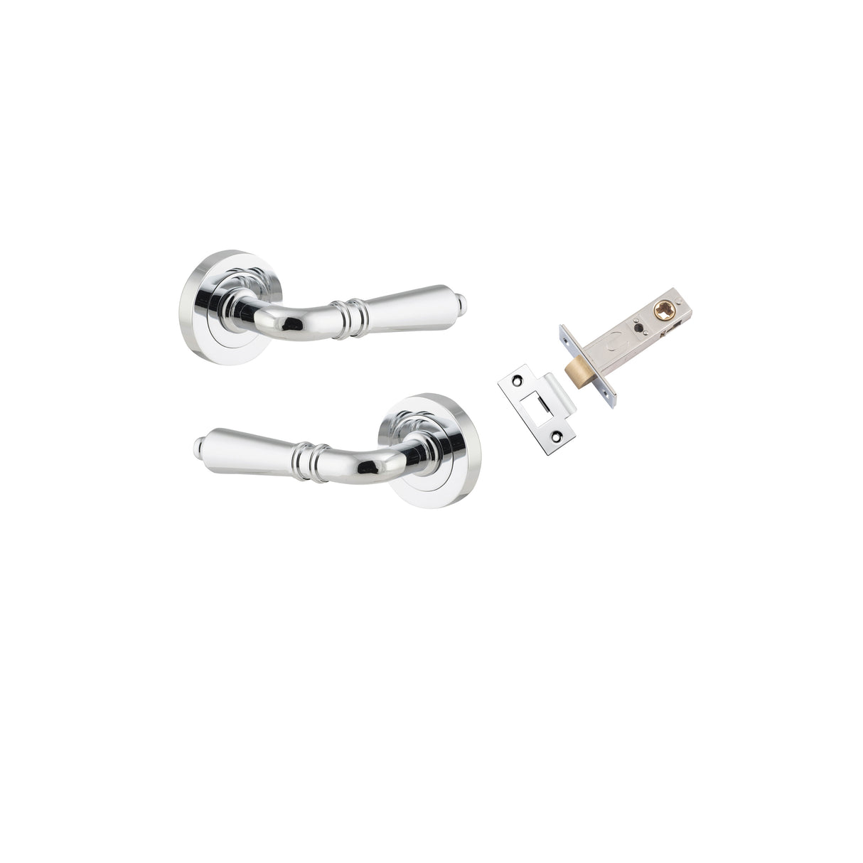 Iver Sarlat Round Rose Lever Set - Complete Kits