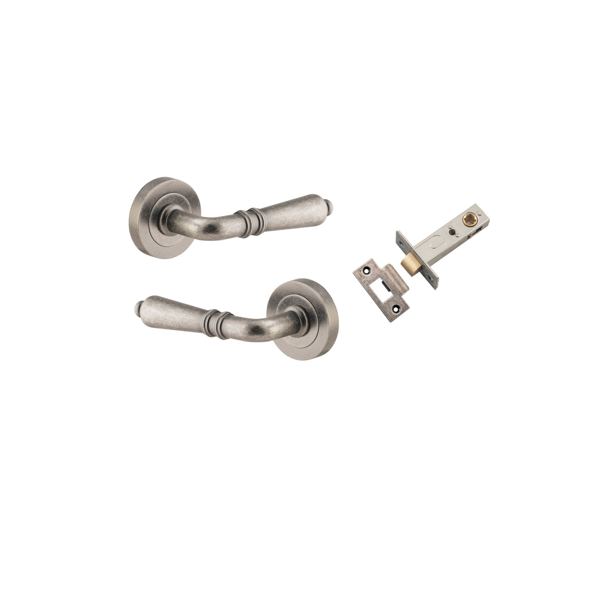 Iver Sarlat Round Rose Lever Set - Complete Kits
