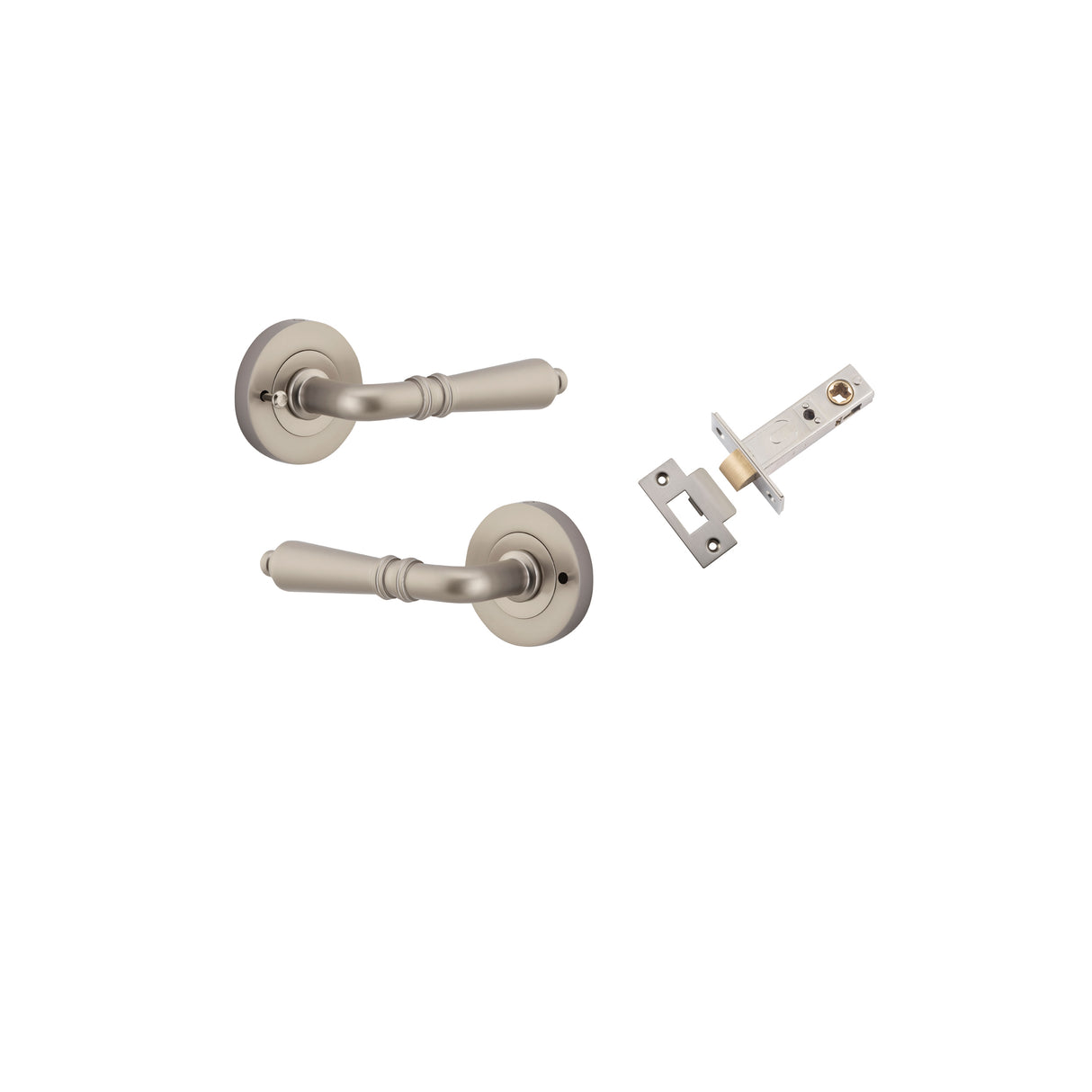 Iver Sarlat Round Rose Lever Set - Complete Kits