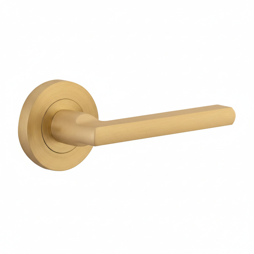 Iver Baltimore Round Rose Lever Set - Complete Kits