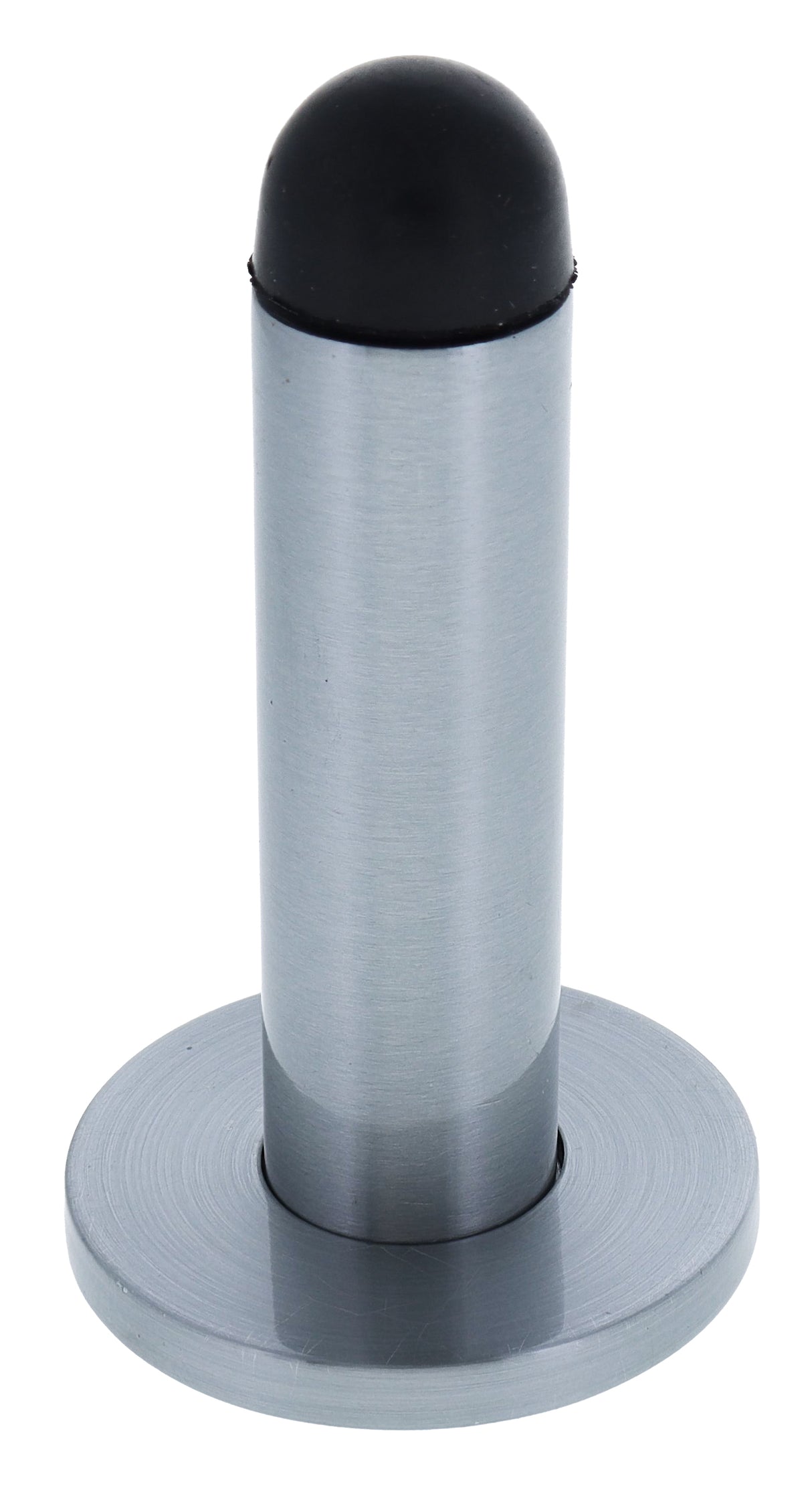Carbine Nidus 80mm Post Wall Mount Door Stop - Brushed Satin Chrome