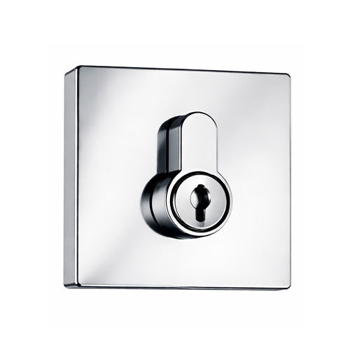 Nidus Lonsdale Square Eurobolt Deadbolt - Single Cylinder - Chrome Plate
