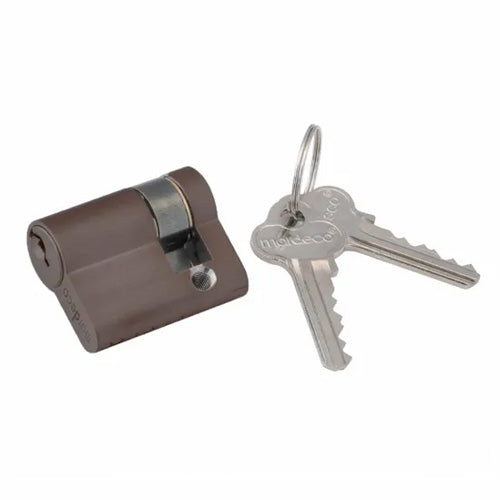 Mardeco M Series MPF-8500 Euro Cylinder - Bronze - 47-58mm Door