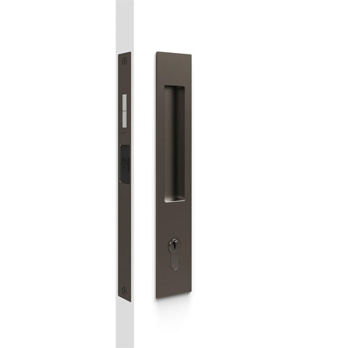 Mardeco M Series 8104 Flush Pull Euro Lock Set - Bronze