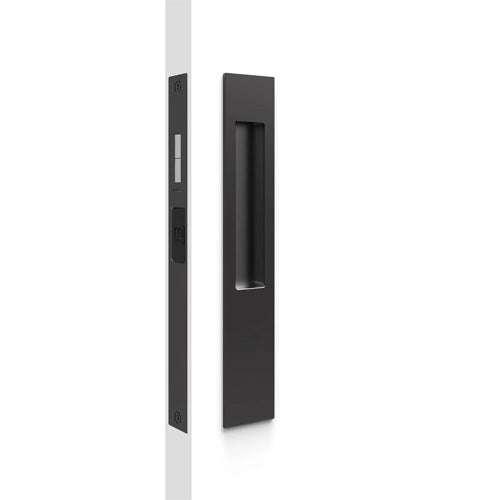Mardeco M Series 8105 Flush Pull Snib Lock Set - Matte Black
