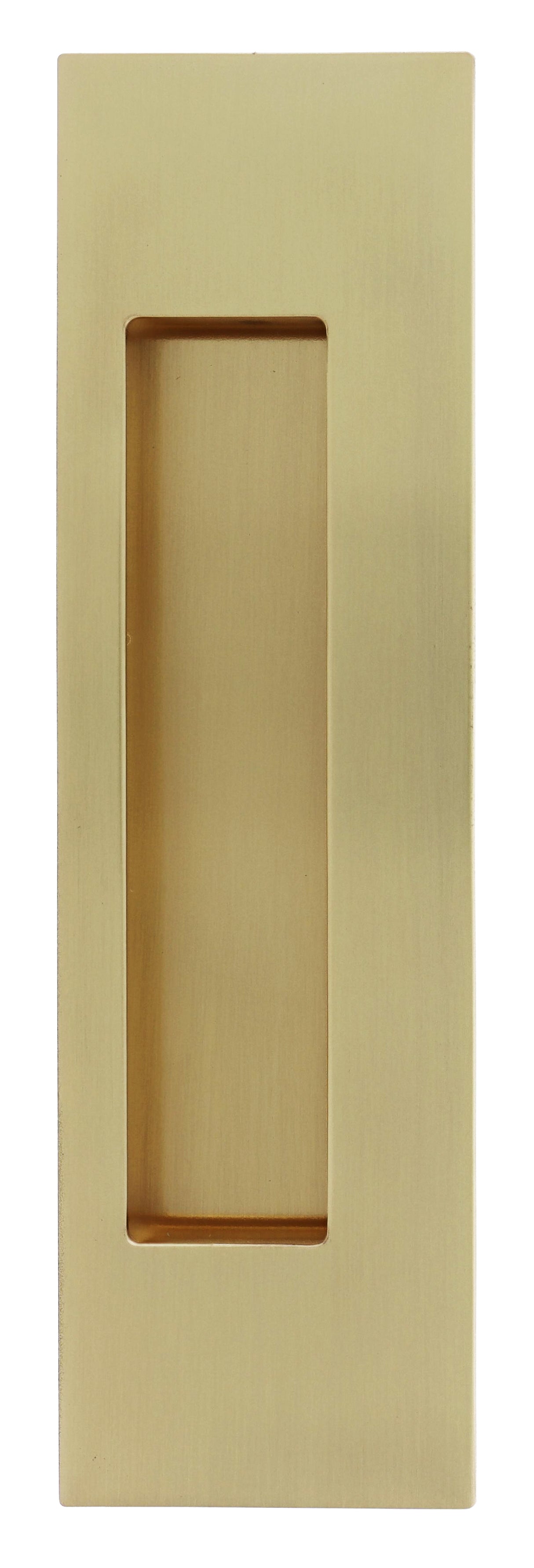 Mardeco M Series 8003 Offset Flush Pull - Satin Brass - Left Hand