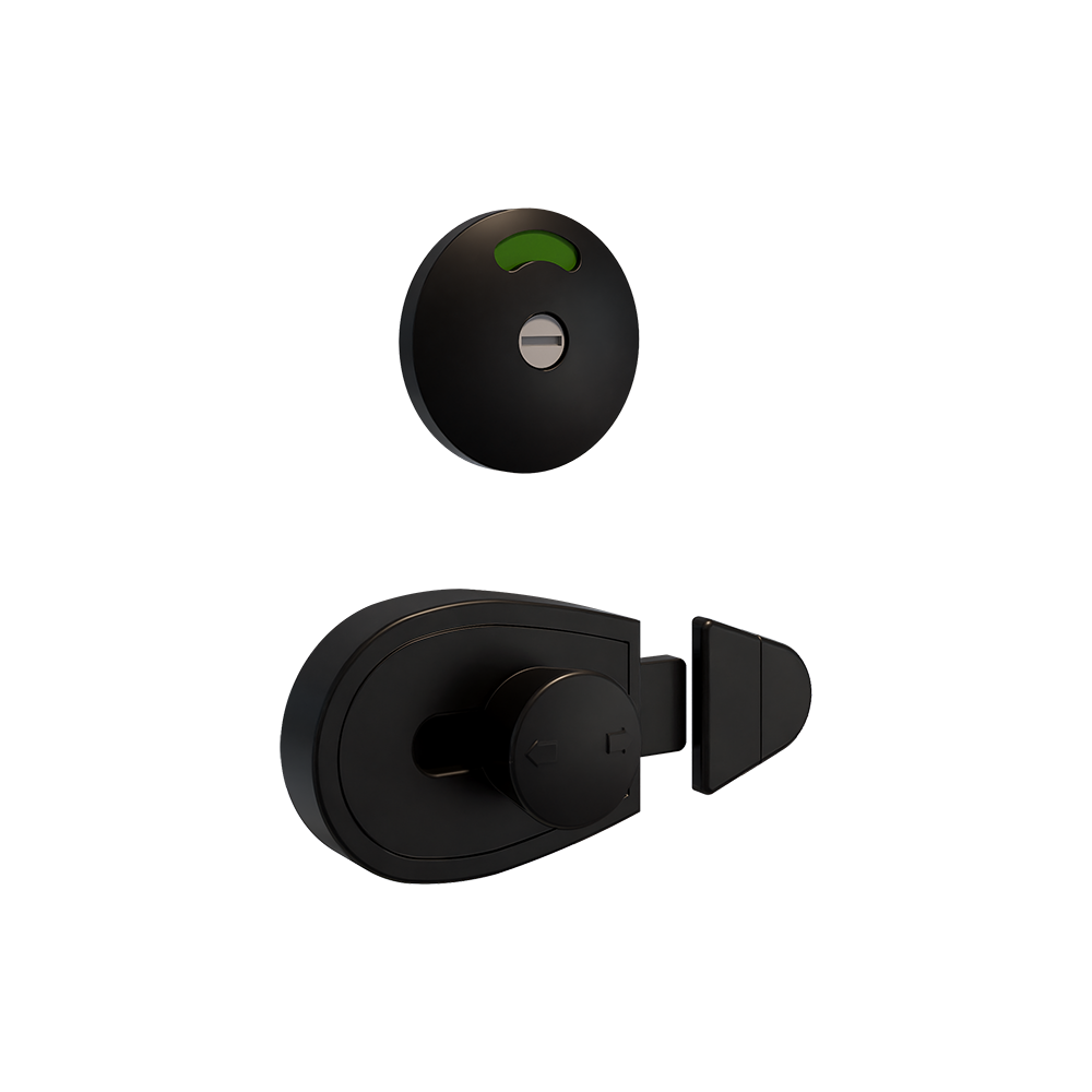 Metlam Xcel Slide Lock & Emergency Release Indicator Set – Designer Black