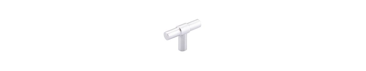 Iver Helsinki Cabinet Pull T-Bar - Brushed Chrome (20985)