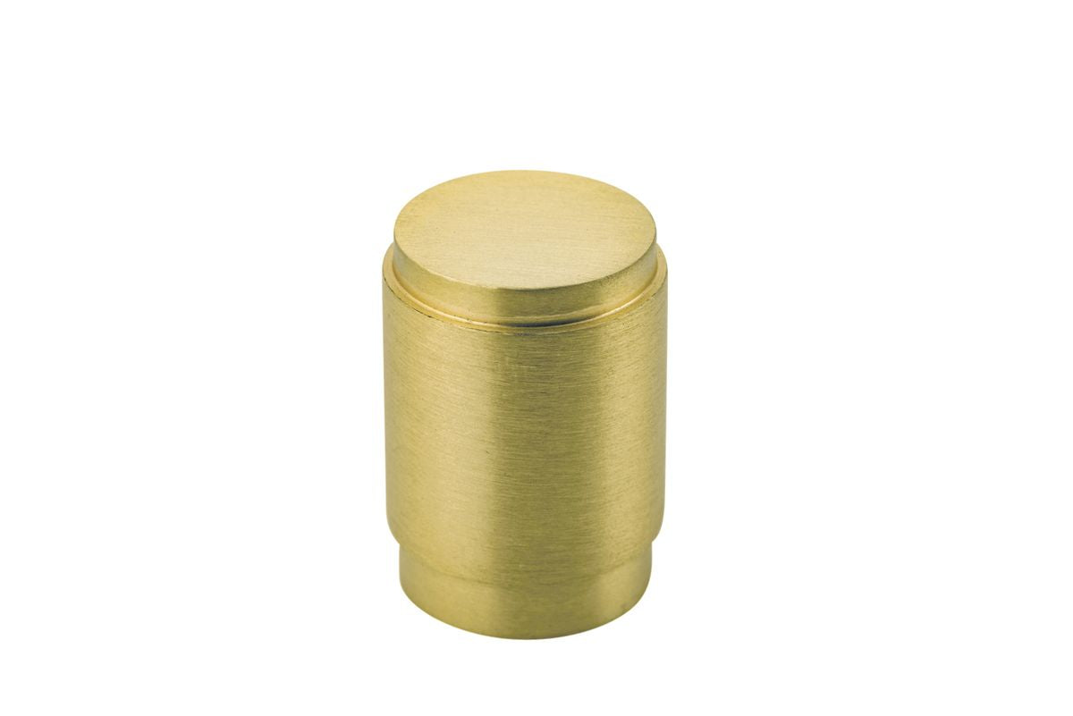 Iver Berlin Cupboard Knob - Brushed Gold PVD (17196)