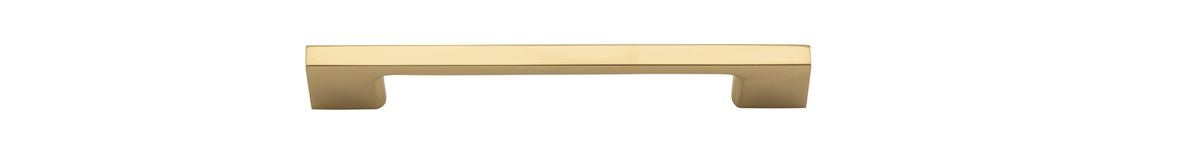 Iver Cali Cabinet Pull - Polished Brass - CTC 128mm (0515)