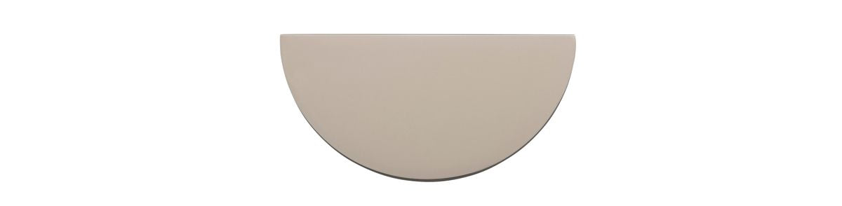 Iver Osaka Drawer Pull - Half Moon - Satin Nickel (21329)