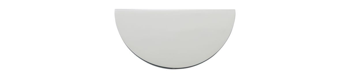 Iver Osaka Drawer Pull - Half Moon - Polished Chrome (21324)