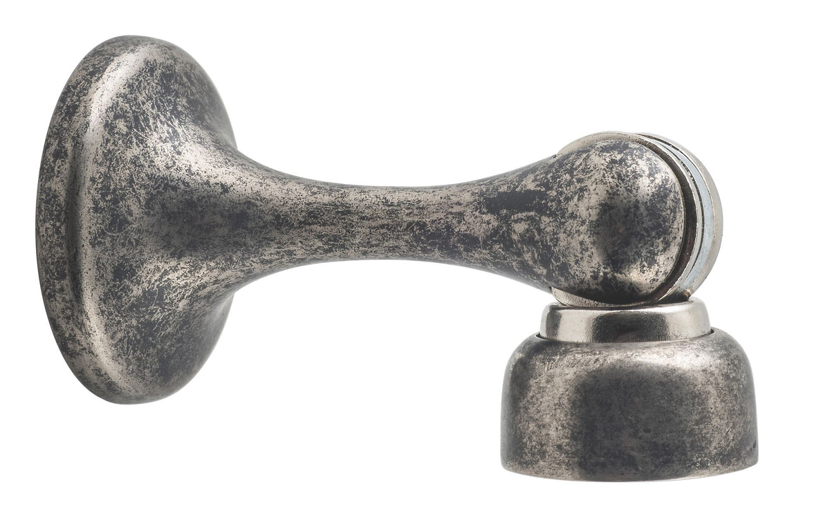 Tradco Magnetic Door Stop - Rumbled Nickel (6995)