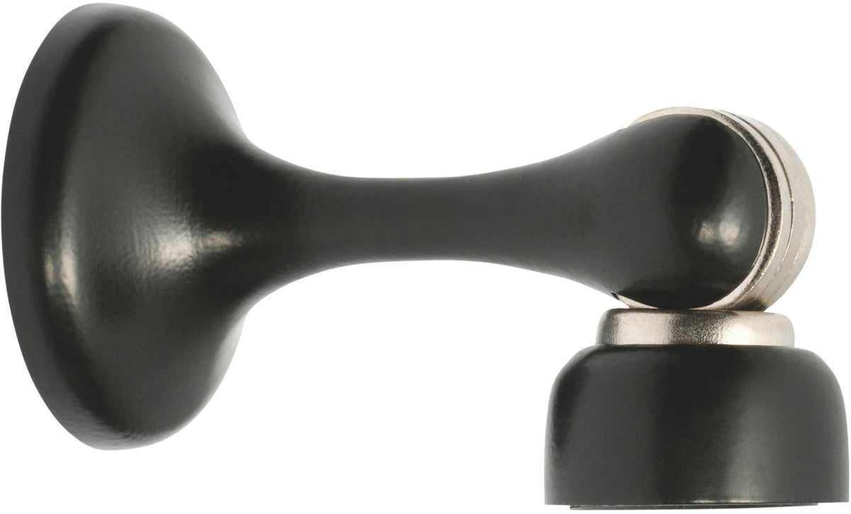 Tradco Magnetic Door Stop - Matt Black (1826)